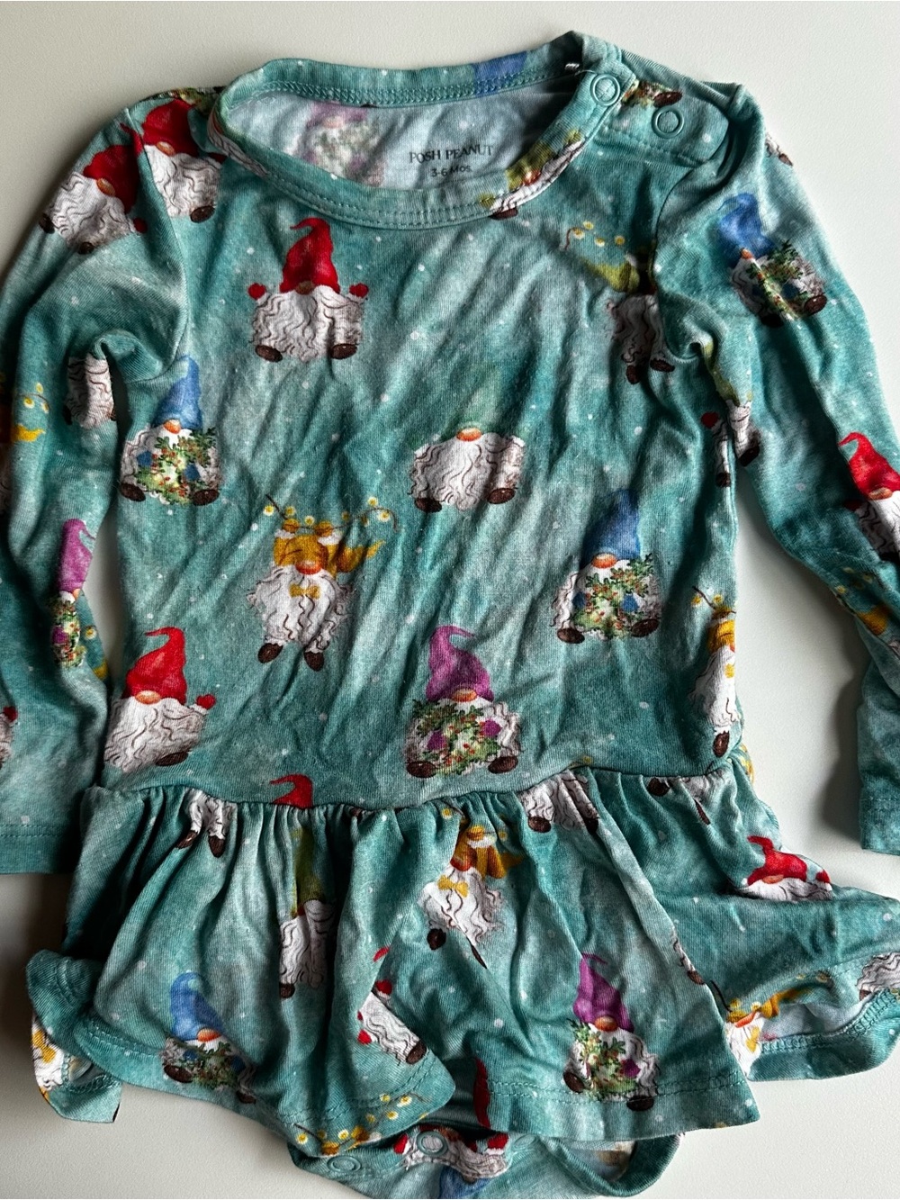 Posh peanut gnome twirl dress